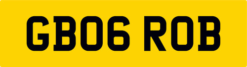 Gb06 rob personalised reg - rob,