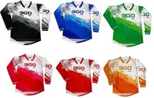 Kids MX Jersey Off Road Tops Motocross Motorbike Dirt Kart ATV Quad Bike Shirts