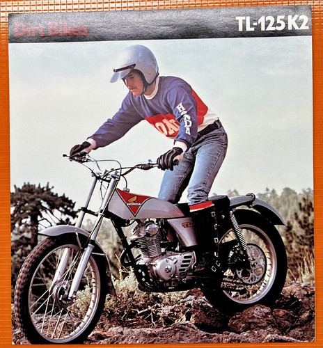 New genuine honda - tl125s, k2