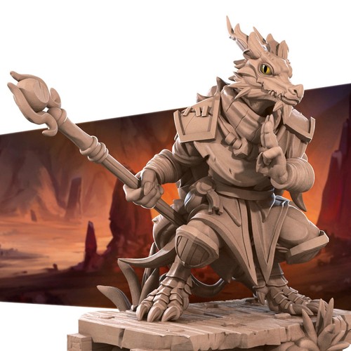 Kobold monk staff fighter - fighter,