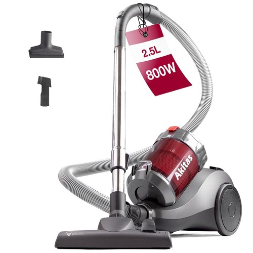 Akitas 800w powerful bagless - powerful,