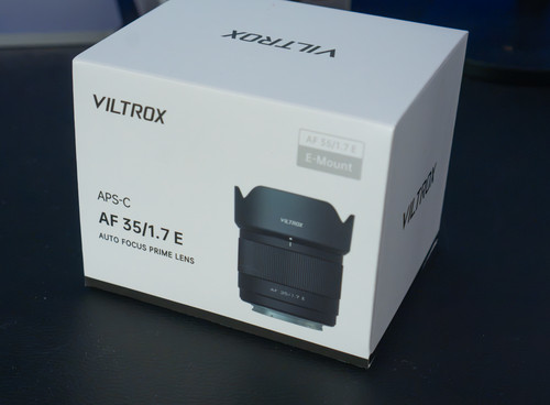 Viltrox 35mm aps c - 35mm, f1.7