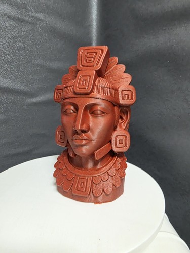 Aztec mayan warrior - mayan, bust