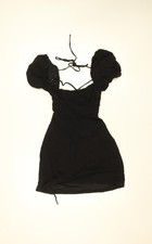 ZARA Women Black Puff Sleeve