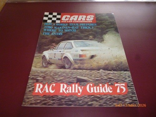 Cars and car conversions - and,