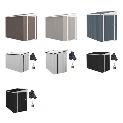 Outsunny steel garden storage - steel,