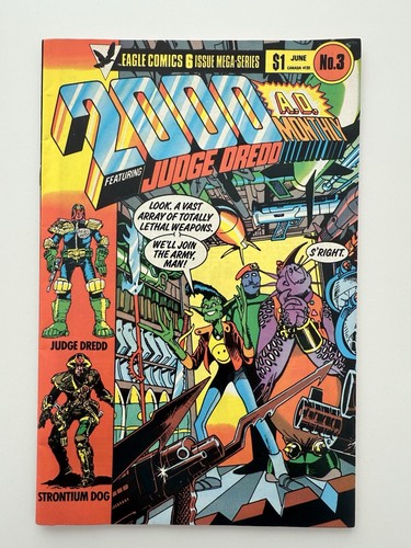 Judge dredd eagle - dredd, #3