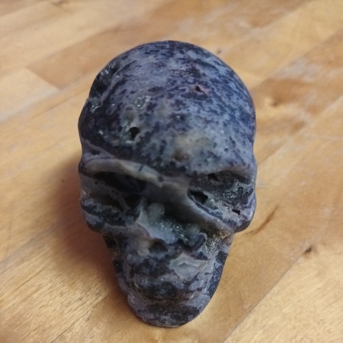 Purple sphalerite crystal - purple,
