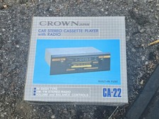 Crown Japan CA-22 car stereo