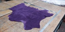 Purple Genuine SheepSkin Seat