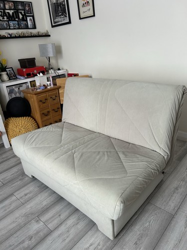 Seater armless sleeper sofa - 2-seater,