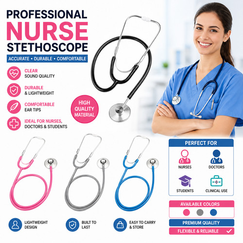 Stethoscope emt single - emt, head