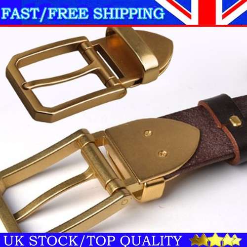 Solid brass belt pin buckle - uk,
