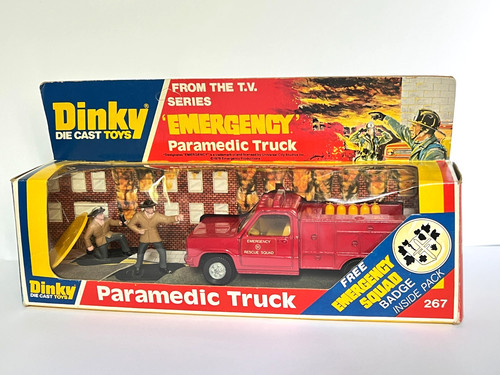 Dinky 267 paramedic truck - dinky,