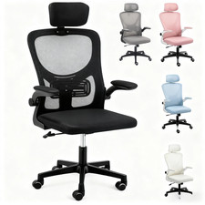 Ergonomic Mesh Office Chair 360° Swivel Computer Desk Chair Height Adjustable UK