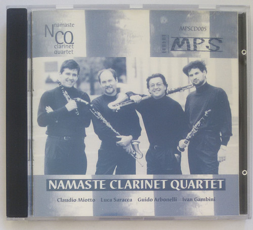Namaste clarinet quartet - clarinet,