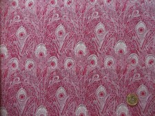 HERA - red - peacock feather