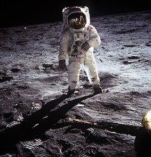 Buzz Aldrin on the Moon HUGE