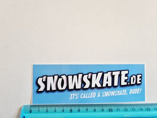 Sticker snowskate - snowskate.de,