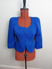 l k bennett jacket, blue