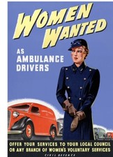 Women Wanted Ambulance Drivers