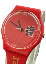SWATCH GAMES MAKER LONDON 2012 WRISTWATCH number 151 New battery working
