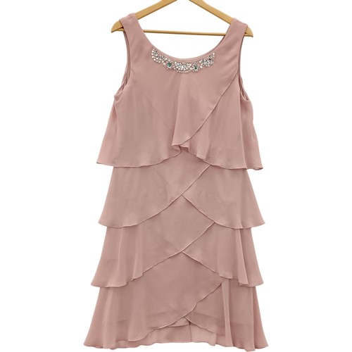 Gina bacconi dress - uk18, pink