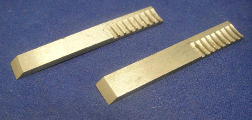 12mm ribbed irons - 2, x