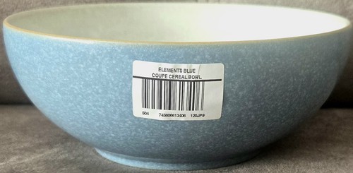 Denby elements blue coupe - denby,