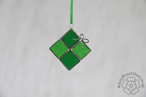 Stained glass window hanger - stained,