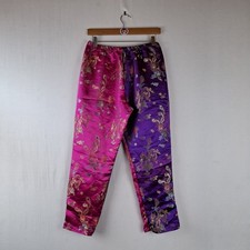 Y2K Style Satin Trousers