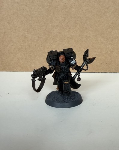 Space marine chaplain with - chaplain,