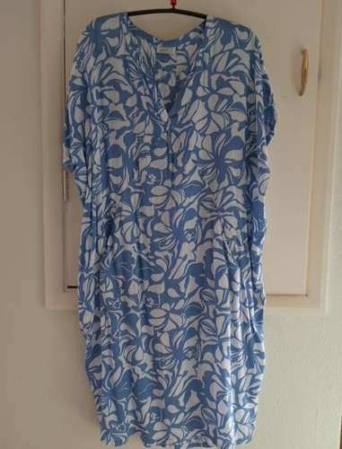 Masai blue white viscose - masai,