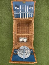Vintage Brexton Wicker Picnic