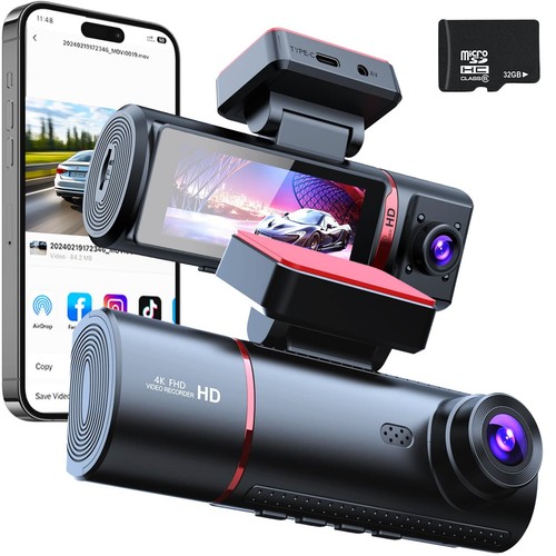 Dash cam front rear inside - dash,