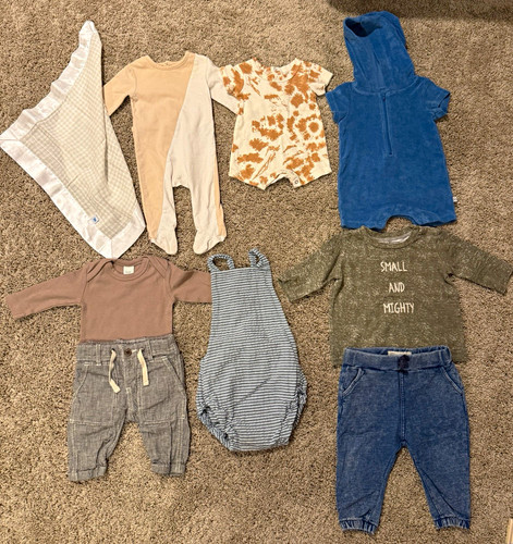 9pc baby boy - clothing, bundle