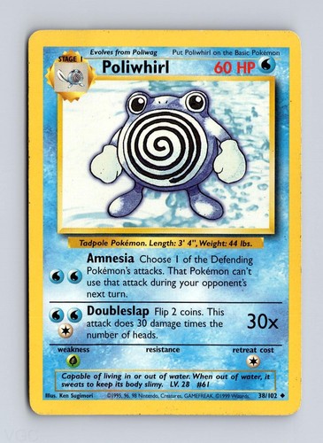 Poliwhirl 102 uc - -, set