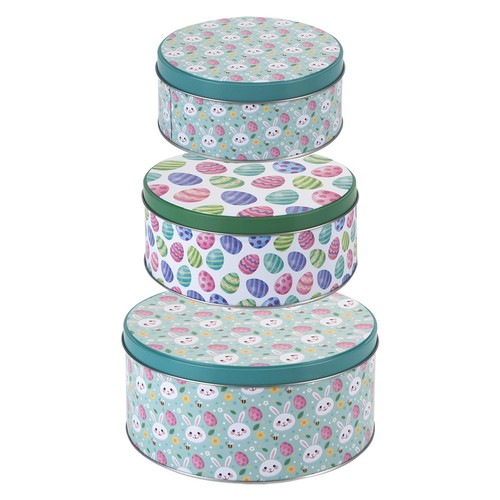 Easter storage tins - storage, 9cm