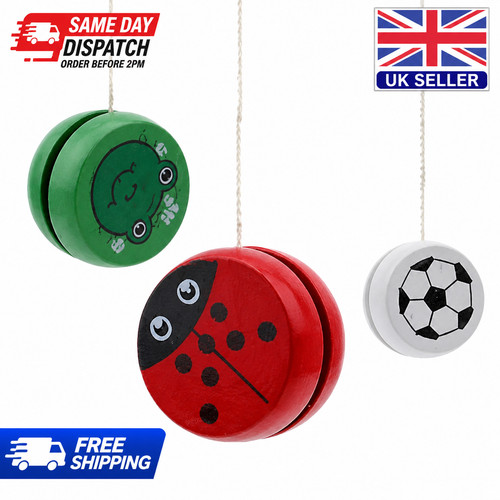 Wooden yoyo toys ladybug kids - yoyo,