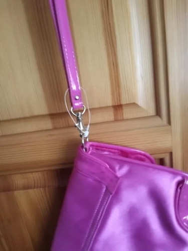 Suzy smith pink clutch - a, bag