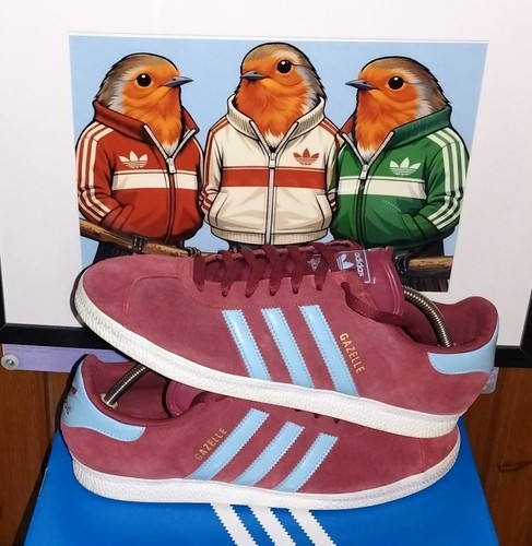 Adidas gazelle size - adidas, claret