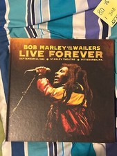 BOB MARLEY LIVE FOREVER: SUPER DELUXE EDITION 2CDs + 3VINYL + HARDCOVER BOOK SET