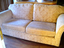 3 Seater Sofa (2 lge. cushion seats)  Kirkdale/ Textured Chenille Taupe /Cream