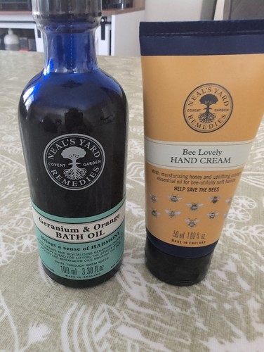 Neals yard geranium and - yard,