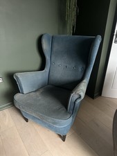 IKEA STRANDMON Wing Chair Teal