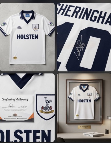 Signed tottenham hotspur - signed,