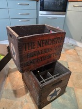 Scottish and Newcastle Breweries Wooden Beer Crates