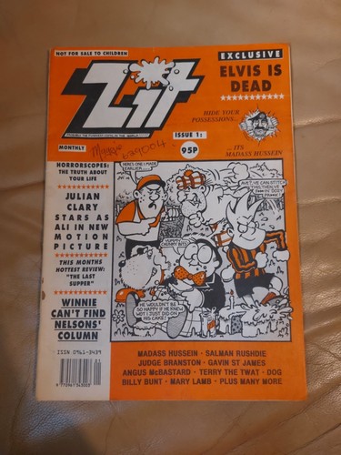 Vintage zit comic issue number - zit,