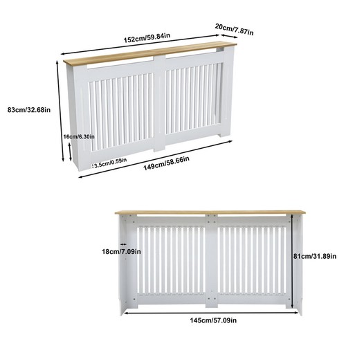 Radiator cover heater guard - cover,