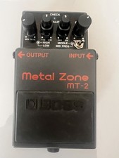Keeley BOSS MT-2 MOD effect metal zone